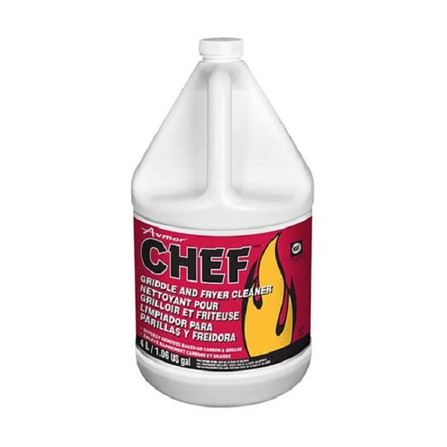 CHEF Nettoyant pour grilloir et friteuse - Dégraisseur ...