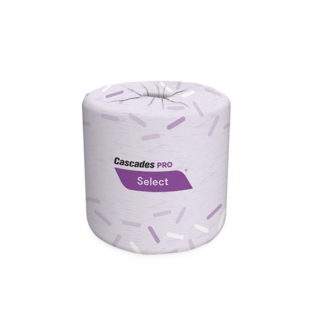 Papier Toilette SELECT B012 - Caisse de 48 Rouleaux 1-Pli