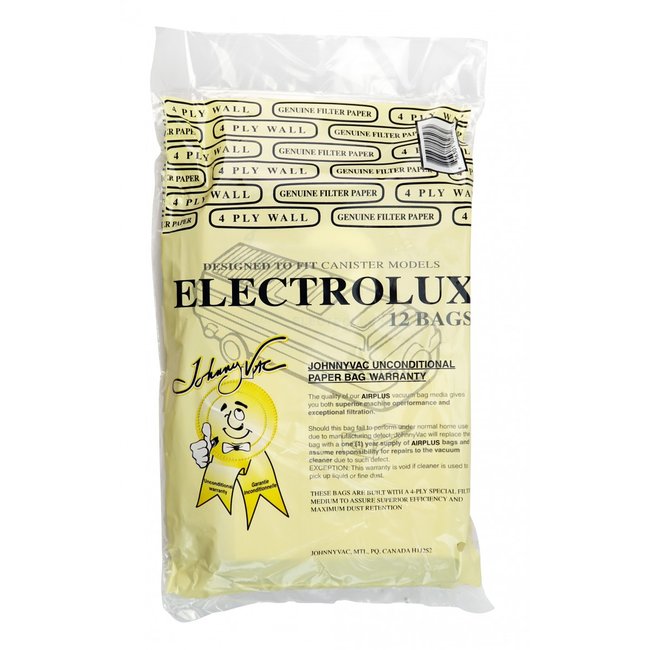 Paper Bag for Electrolux Canister Vacuum (12 bags)