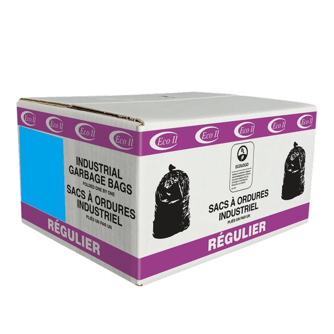 SAC ORDURE ECO II / 22X24 / BLANC / 500CS / 0,65 MIL ÉPAISSEURS