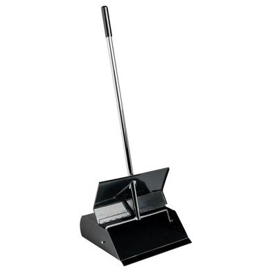 PELLE À POUSSIÈRE MÉTALLIQUE AVEC POIGNÉE