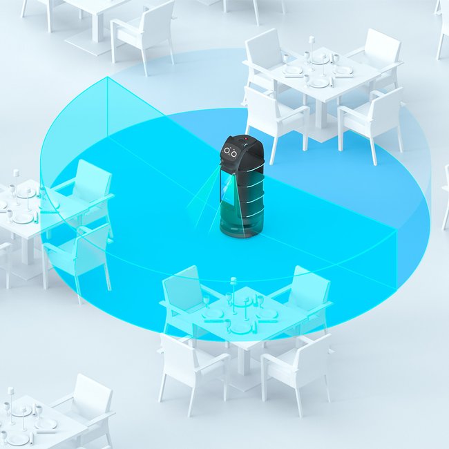 Robot de livraison et communication interactive - BellaBot Pro - PUDU