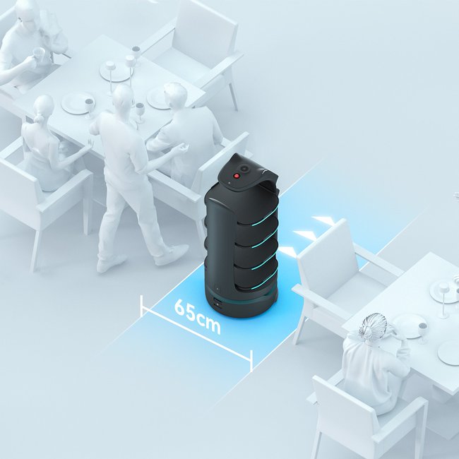 Robot de livraison et communication interactive - BellaBot Pro - PUDU