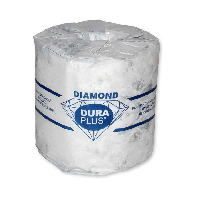 Papier Hygiénique 2 Pli Blanc DURA PLUS Diamond