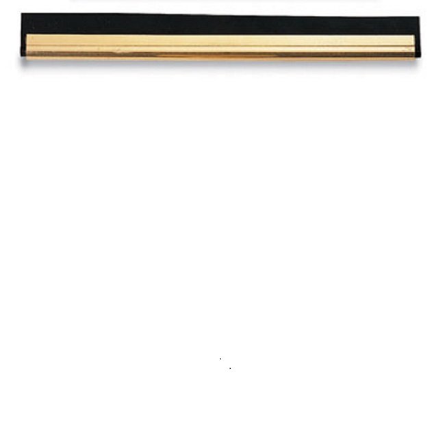 Brass Window Squeegee Channel With Rubber