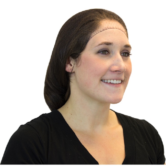 Filet pour cheveux en nylon Taille 22',Noir,PQT 144