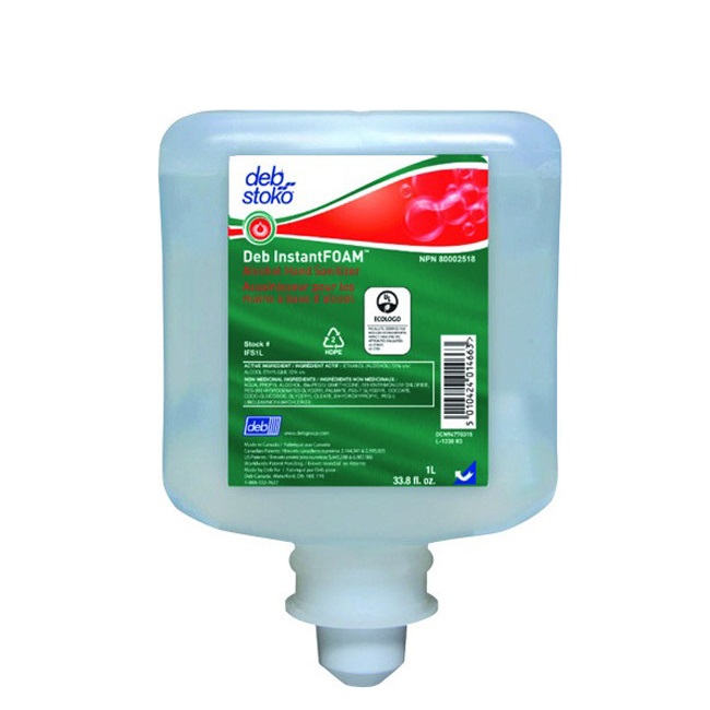 InstantFOAM Instant Alcohol Hand Sanitizer Case 6 x 1L