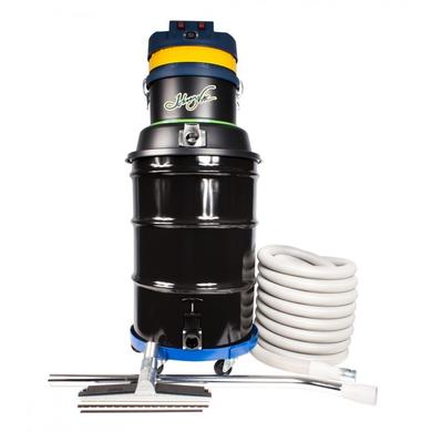 Wet & Dry Commercial Vacuum - 2 Motors - Capacity of 45 Gal (171 L) - with Accessories & Trolley - 30' (9 m) Power Cord