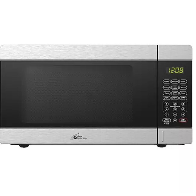 Countertop Microwave Oven, 0.9 cu. ft., 900 W, Stainless Steel