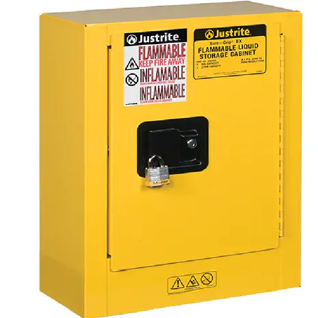 Mini-armoires de sécurité Sure-GripMD EX pour produits inflammables, 2 gal., 1 Porte(s), 17